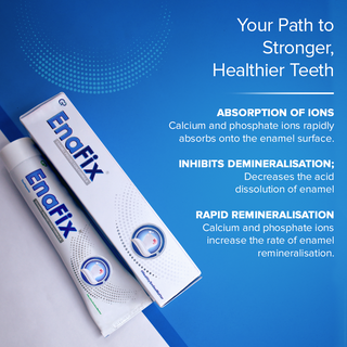 Pediflor 1000 Anti-Cavity Toothpaste For Kids & Enafix Toothpaste (Pack of 1 each, 70 g each) : Family combo for less cavities and happy smiles!