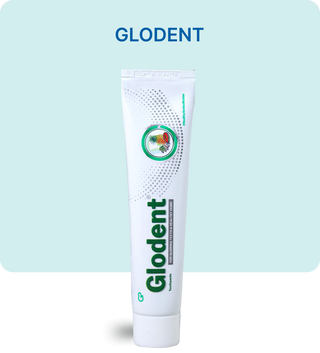 Glodent Toothpaste (Pack of 2, 70g Each) : Shine Bright, Smile Right