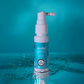 ORMIST Hydrating Mouth Spray (pack of 2, 30 ml): Hydrates, Moisturises, Soothes