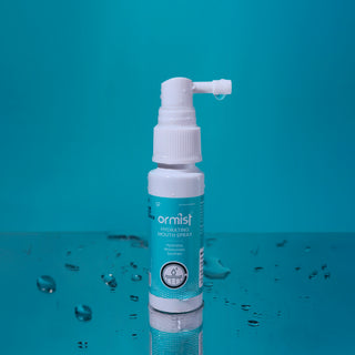 ORMIST Hydrating Mouth Spray (pack of 2, 30 ml): Hydrates, Moisturises, Soothes