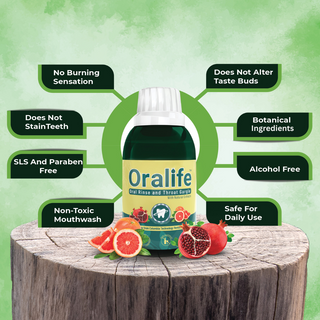 Oralife (pack of 2, 250 ml each): Oral Care Redefined By The Goodness Of Nature!