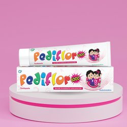 Pediflor 1000 Anti-Cavity Toothpaste For Kids (Pack of 2, 70 g each)