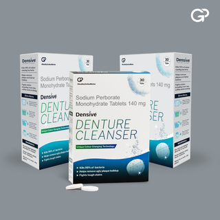 Densive Denture Cleanser: Give Your Dentures Some Much Needed Love! (Pack of 3)