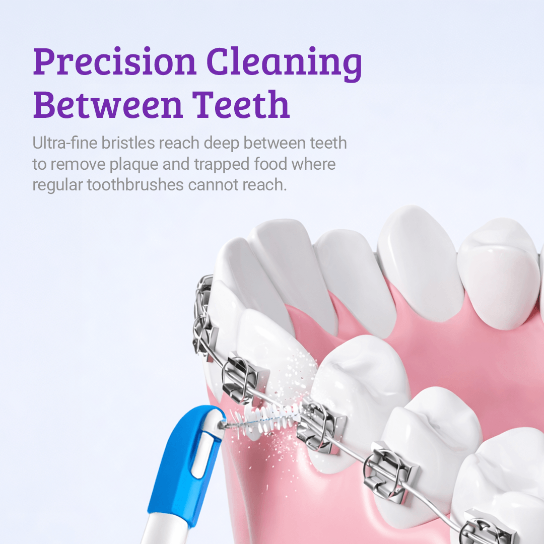 Castus Interdental Brush with Replaceable Heads