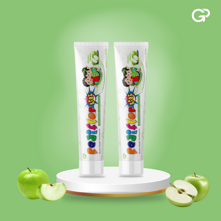 PediflorKidz (Pack of 2, 70g Each): Say Goodbye To Cavities And Hello To Glowing Smiles With Zesty Green Apple