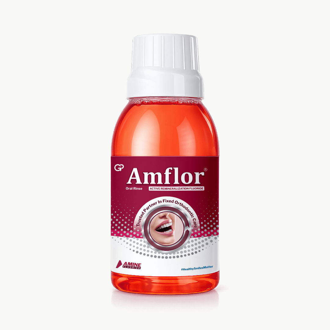 Amflor Braces Care Mouthwash with Amine Fluoride