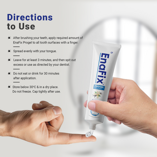 Enafix Progel: Next-gen enamel repair gel (Pack of 1) Vanilla Procare