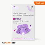 Castus Aligner & Retainer Cleaning Tablets