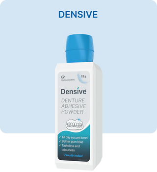 Densive Denture Adhesive Powder (pack of 6): Putting the Reliable Stability Back Into Unpredictable or Troublesome Dentures