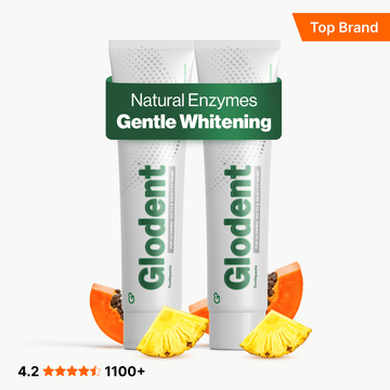 Glodent Daily Whitening Toothpaste for a Brighter Smile (Pack of 2)