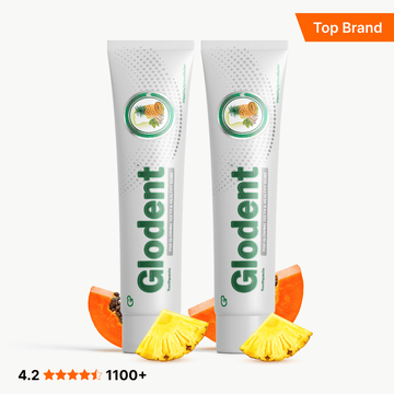 Glodent Daily Whitening Toothpaste for a Brighter Smile (Pack of 2)