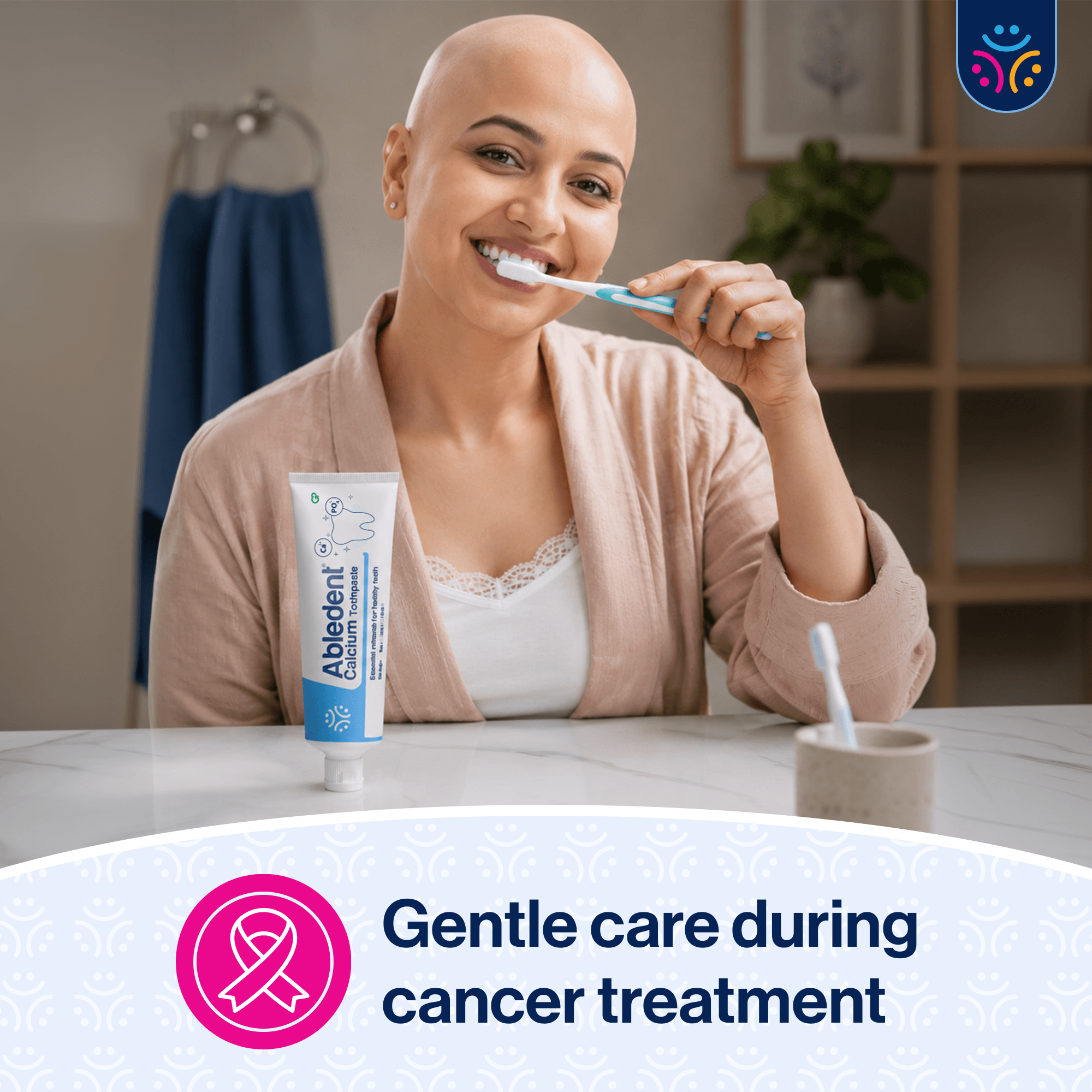 Abledent Calcium Non- Foaming Toothpaste | Lemon Honey Mint