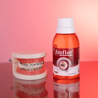 Amflor Mouthwash: Em’BRACE’  Happy Smiles and Healthy Teeth - One Swish at a Time-250ml