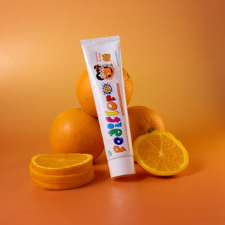 PediflorKidz (Pack of 2, 70g Each) : Make Brushing Time Fun with Natural Orange Flavour