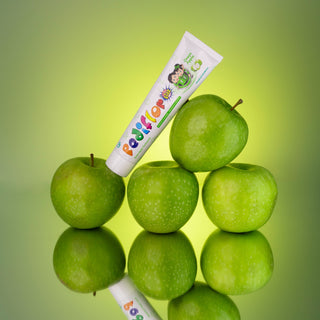 PediflorKidz (Pack of 2, 70g Each): Say Goodbye To Cavities And Hello To Glowing Smiles With Zesty Green Apple