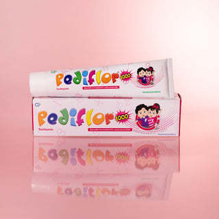 Pediflor 1000 Anti-Cavity Toothpaste For Kids (Pack of 2, 70 g each)