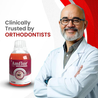 Amflor Orthodontic Kit | Amflor Toothpaste & Mouthwash | Castus Orthodontic Brush | Braces Wax