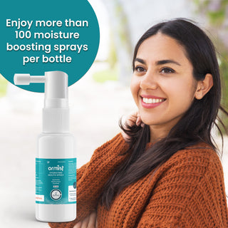 ORMIST Hydrating Mouth Spray (pack of 2, 30 ml): Hydrates, Moisturises, Soothes
