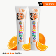 Orange Pediflor Kids Cavity Protection Toothpaste (Pack of 2)