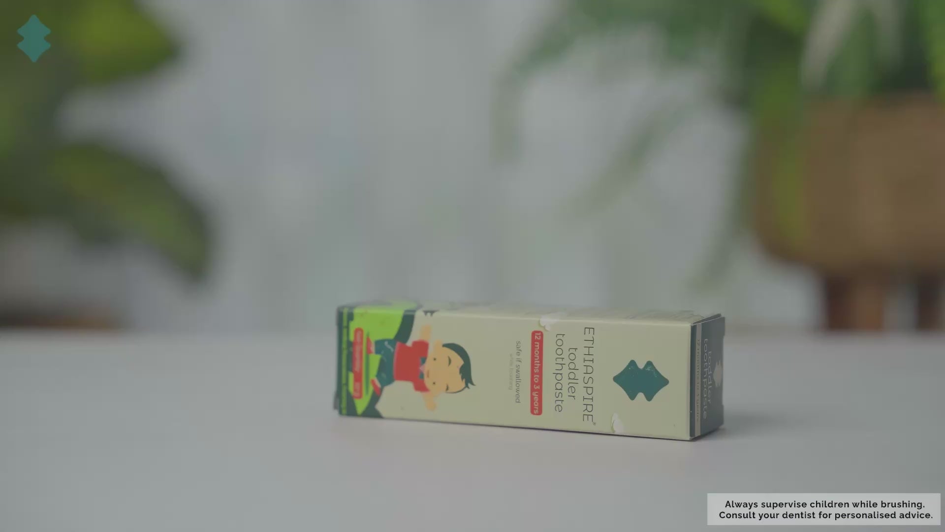 Load video: Ethiaspire toddler toothpaste