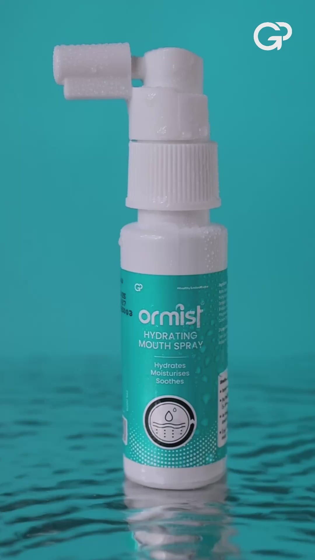 Load video: Ormist Hydrating Mouth Spray (Pack of 2)