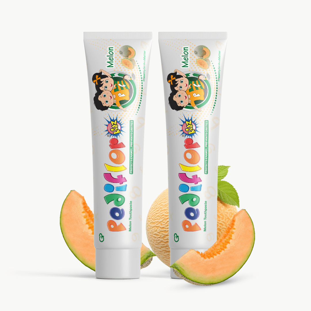 Musk Melon Pediflor Kids Cavity Protection Toothpaste