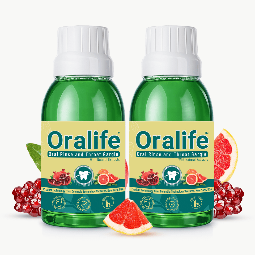 Oralife Antibacterial Mouthwash for Healthy Gums & Fresh Breath