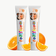Orange Pediflor Kids Cavity Protection Toothpaste (Pack of 2)