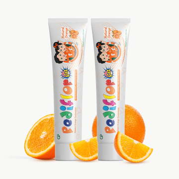 Orange Pediflor Kids Cavity Protection Toothpaste