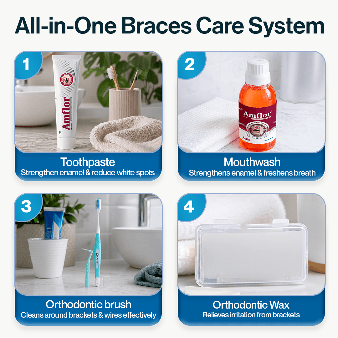 Amflor Orthodontic Care Kit