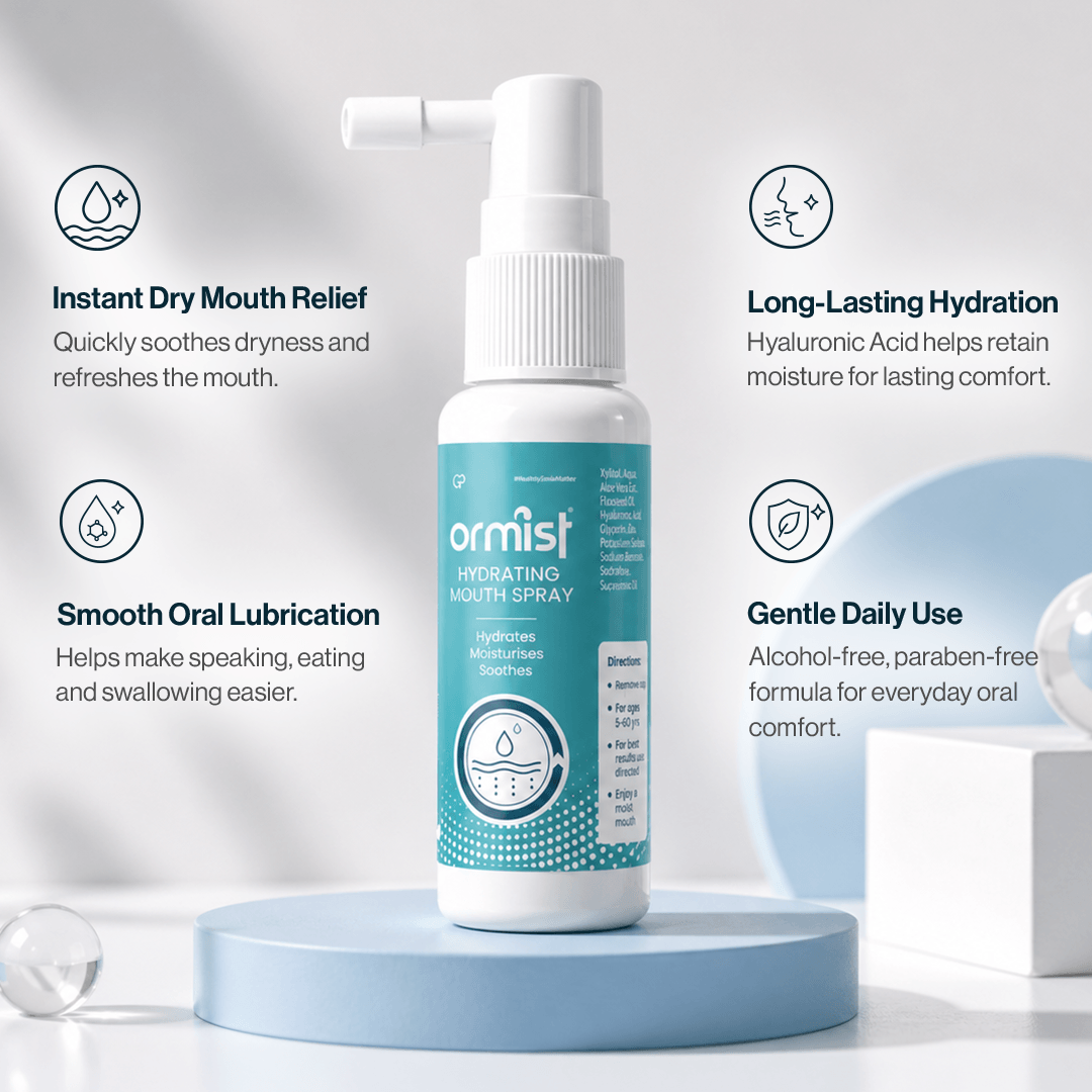 Ormist Hydrating Mouth Spray (Pack of 2)