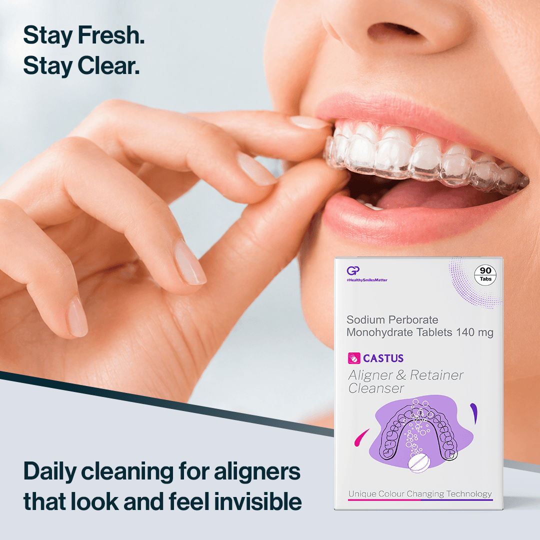 Castus Aligner & Retainer Cleaning Tablets