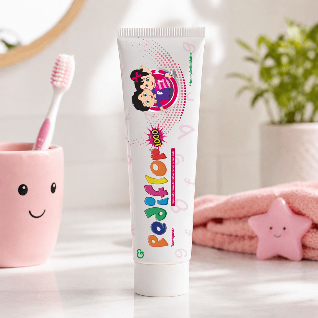 Pediflor Kids Cavity Protection Toothpaste – 1000 ppm Fluoride (Pack of 2)