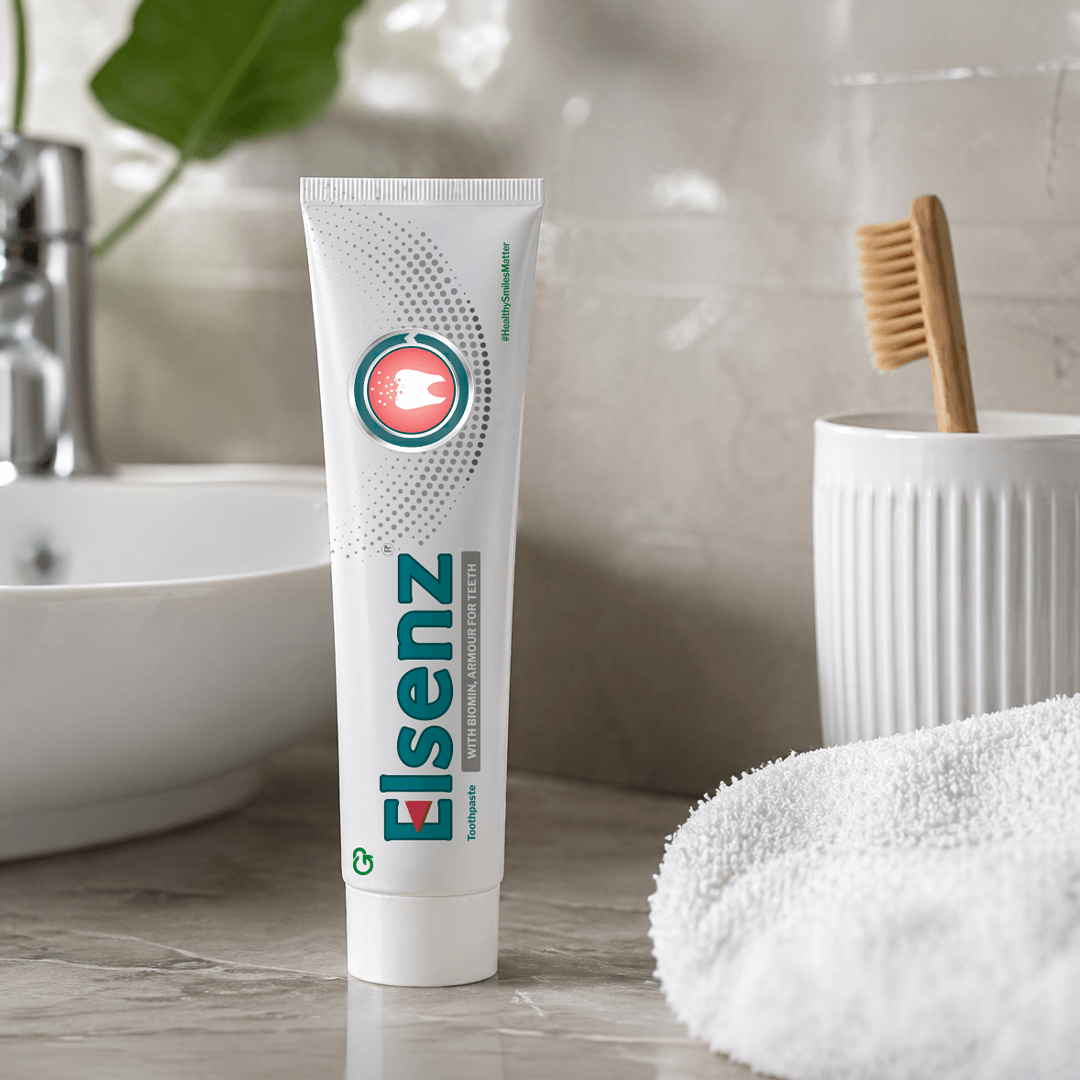 Elsenz Double Action Toothpaste for Cavity & Sensitivity Protection